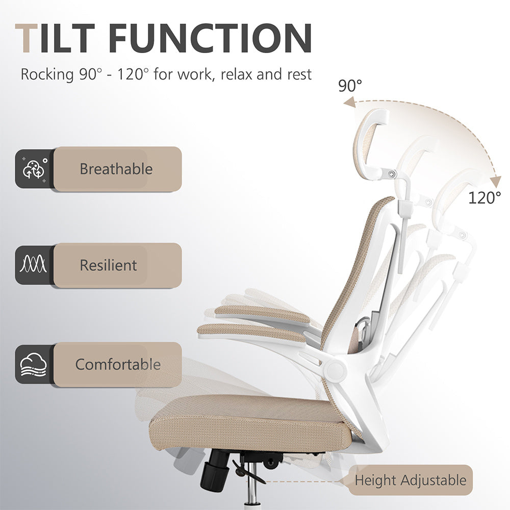 Office Chair Ergonomically Comfortable Home Table Chair